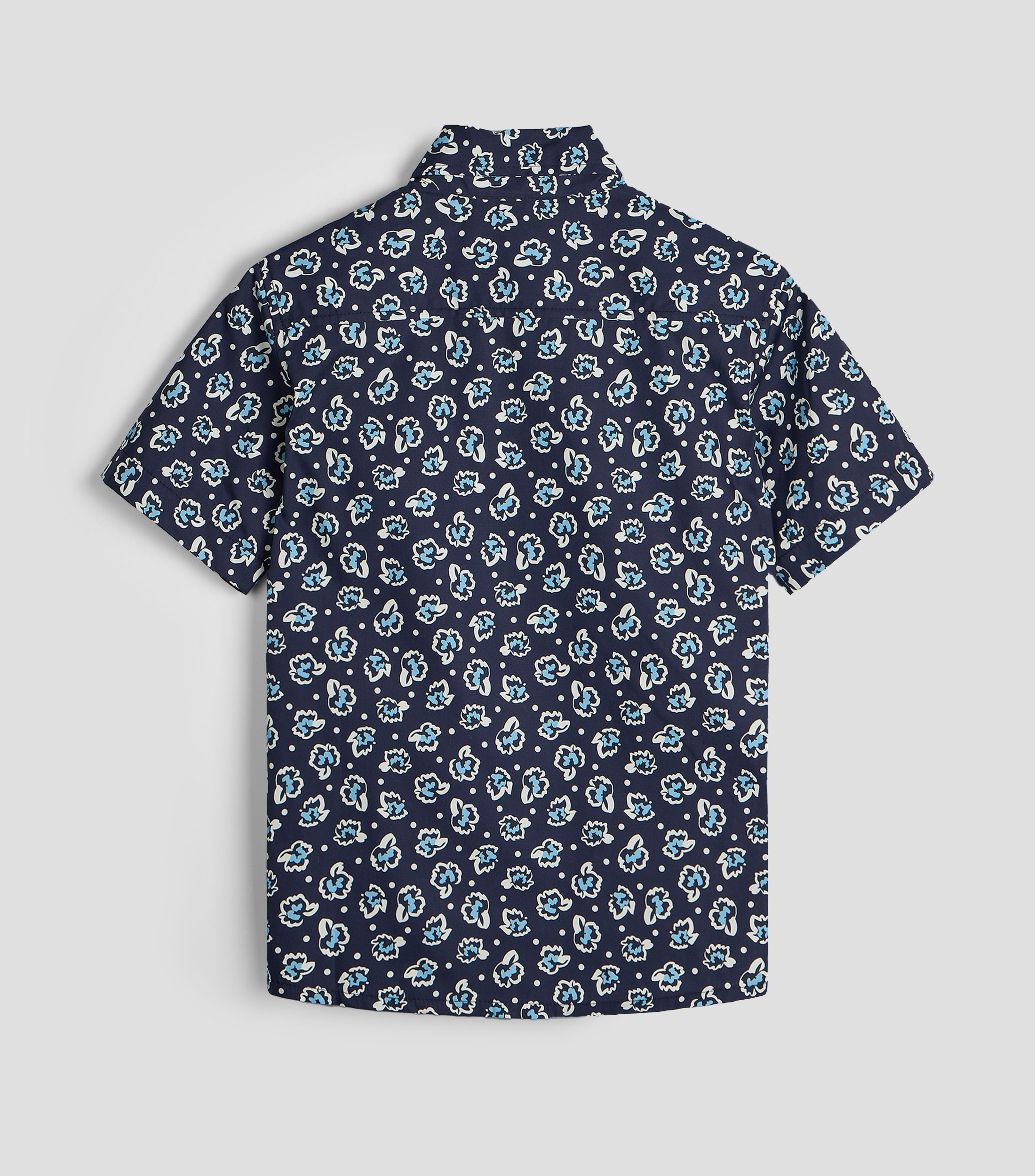 Camisa Hawaiana estampada manga corta Niño